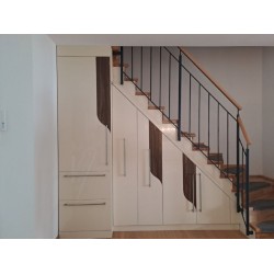 Шкаф под лестницей 